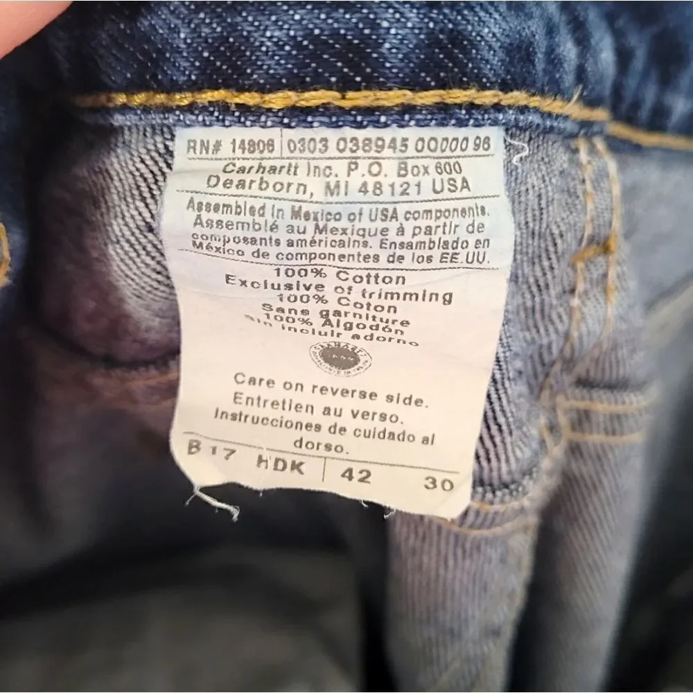 Men's Carhartt Medium Wash Jeans